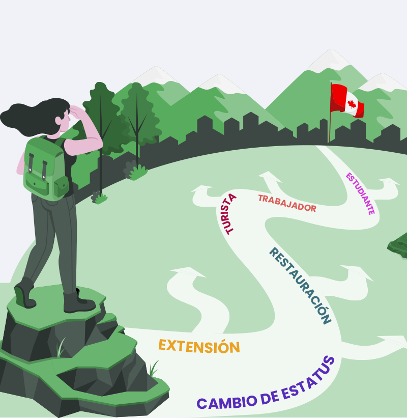 Infografía extensiones y cambios de estatus